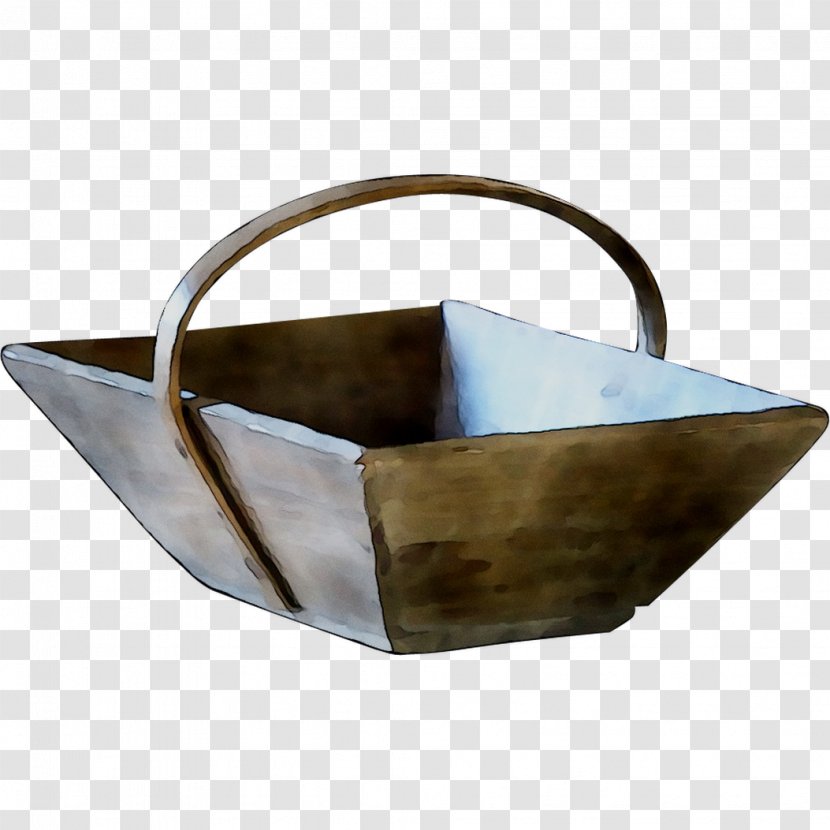 Metal Tableware Product Design - Basket - Leather Transparent PNG