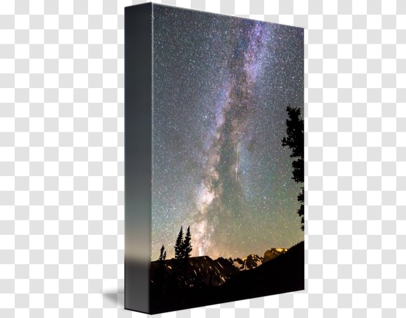Custom Black Smart Cover (Magnetic Front / Stand) For Apple IPad Mini 4 - Milky Way - Over Mountains Desktop Wallpaper Stock PhotographyOthers Transparent PNG
