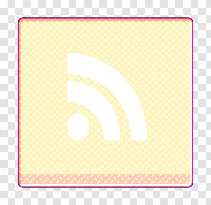 Communication Icon Media Message - Rss Feed - Rectangle Yellow Transparent PNG