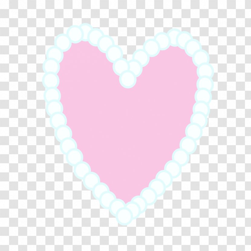 Pink M Heart Font - Cutie Transparent PNG