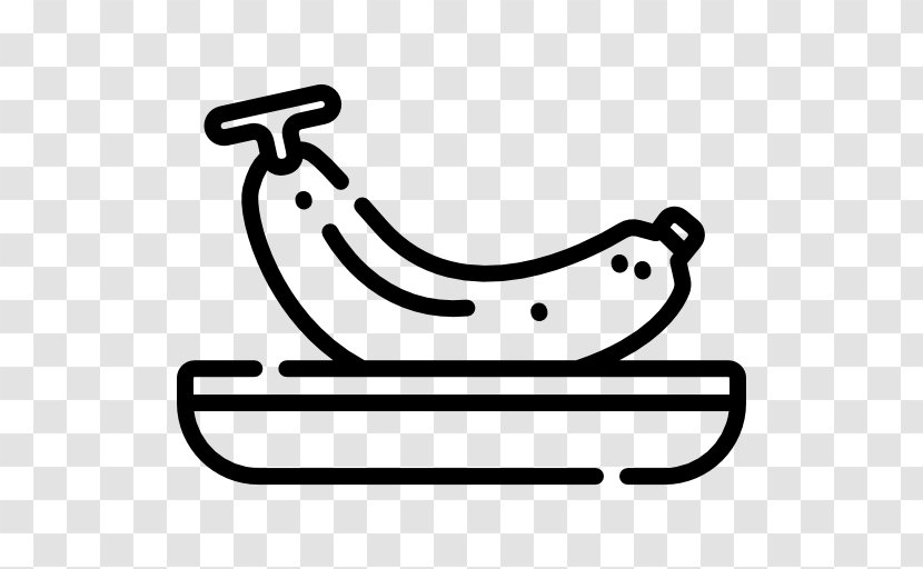 White Clip Art - Cooking Banana Transparent PNG