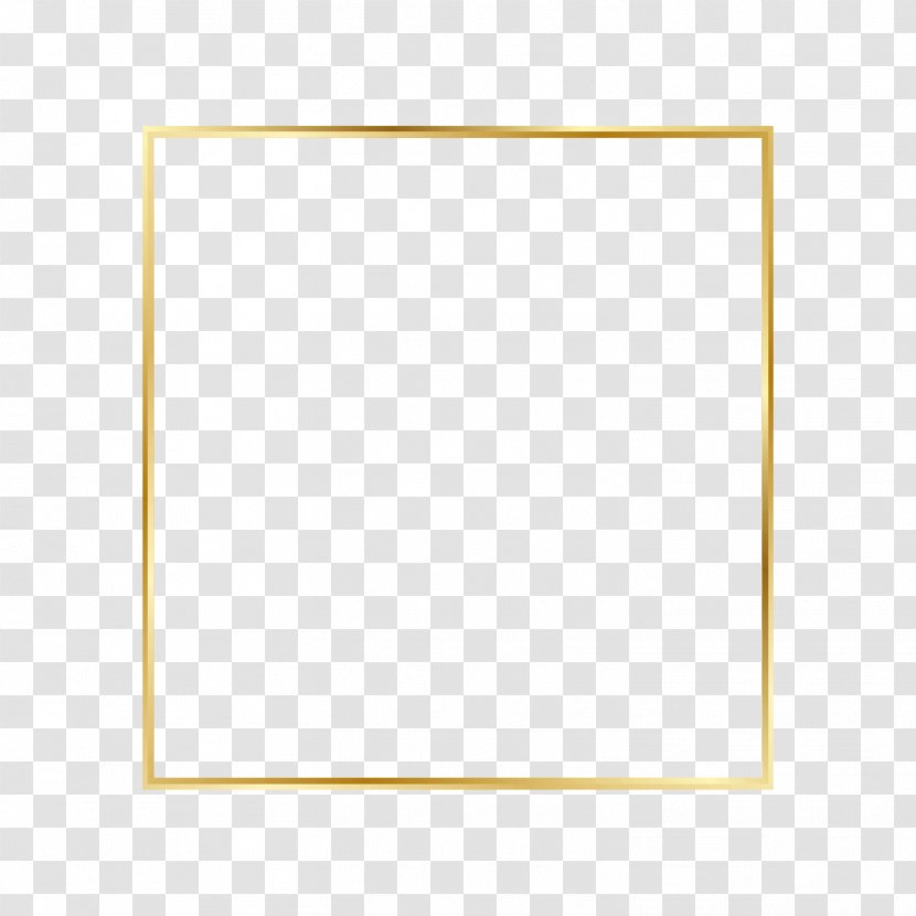 Golden Flare Frame - Symmetry - Triangle Transparent PNG