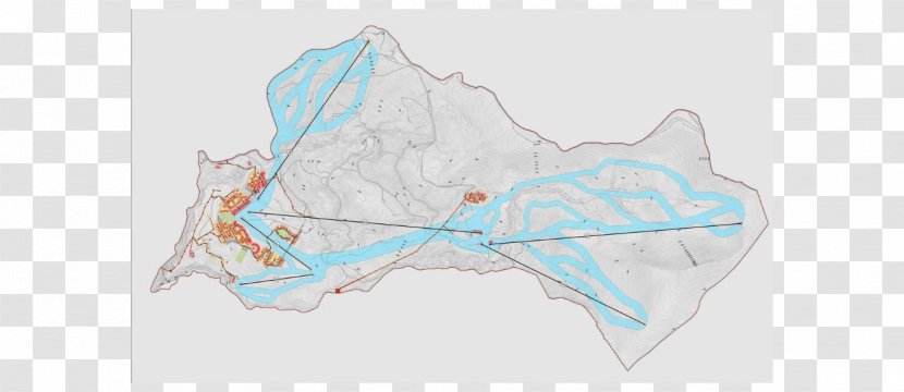 Line Map - Tuberculosis - Design Transparent PNG