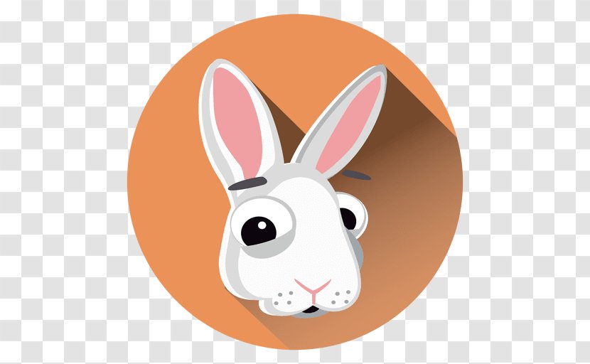 Domestic Rabbit European Easter Bunny Drawing Cartoon - Flower Transparent PNG