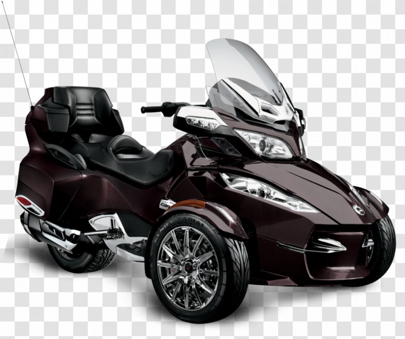 BRP Can-Am Spyder Roadster Motorcycles Car Powersports - Motorcycle Transparent PNG