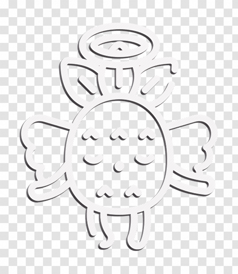 Angel Icon Pineapple Character Icon Transparent PNG