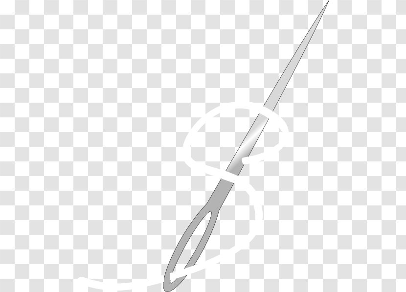 Hand-Sewing Needles Steel Paper Clip Art - Net - Needle Transparent PNG
