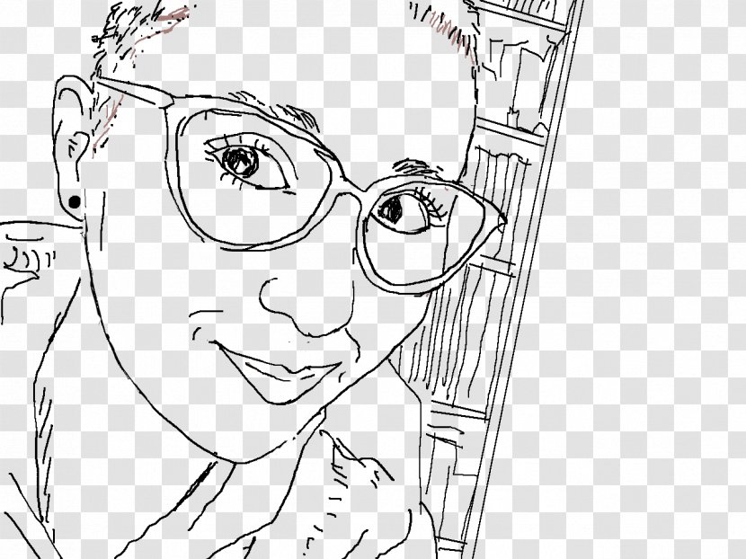 Eye Line Art Drawing Sketch - Cartoon Transparent PNG