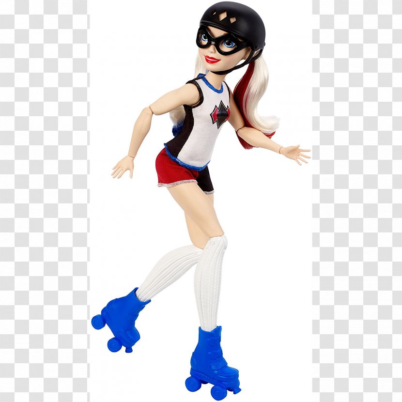 Harley Quinn Batgirl Wonder Woman Doll Roller Derby - Costume Transparent PNG