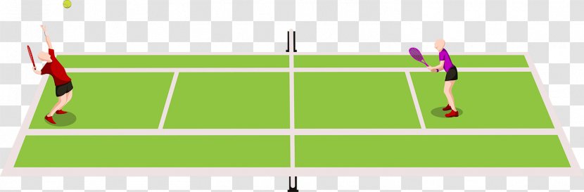 Tennis Centre Euclidean Vector Football Pitch - Racquet Sport - Simple Green Field Transparent PNG