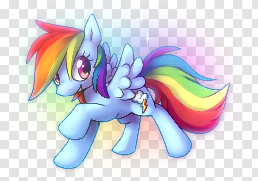 Pony Rainbow Dash Equestria Cartoon Horse - Dream Transparent PNG