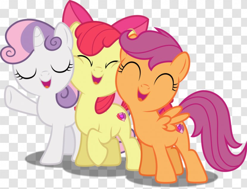 Pony Twilight Sparkle Pinkie Pie Applejack Apple Bloom - Frame - Hug Transparent PNG