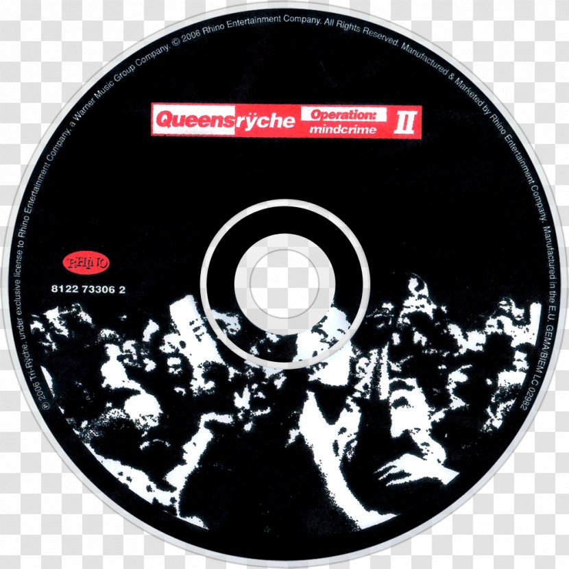 Compact Disc Queensrÿche Operation: Mindcrime II Q2K - Frame - Mind Crime Transparent PNG