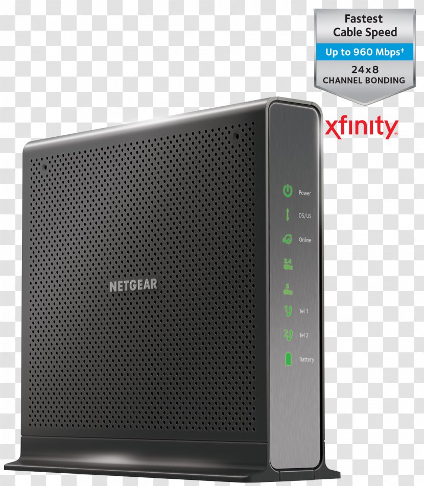 Router Xfinity Comcast DOCSIS Internet - Specification - Cable Transparent PNG