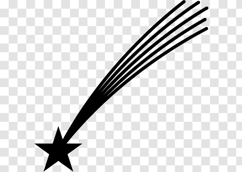 Black Star - Wing - Simple Stars Transparent PNG