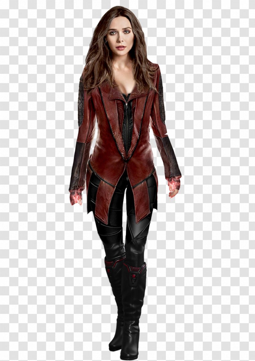 Wanda Maximoff Captain America Costume Marvel Cinematic Universe Cosplay - Heart - Scarlet Witch Transparent PNG