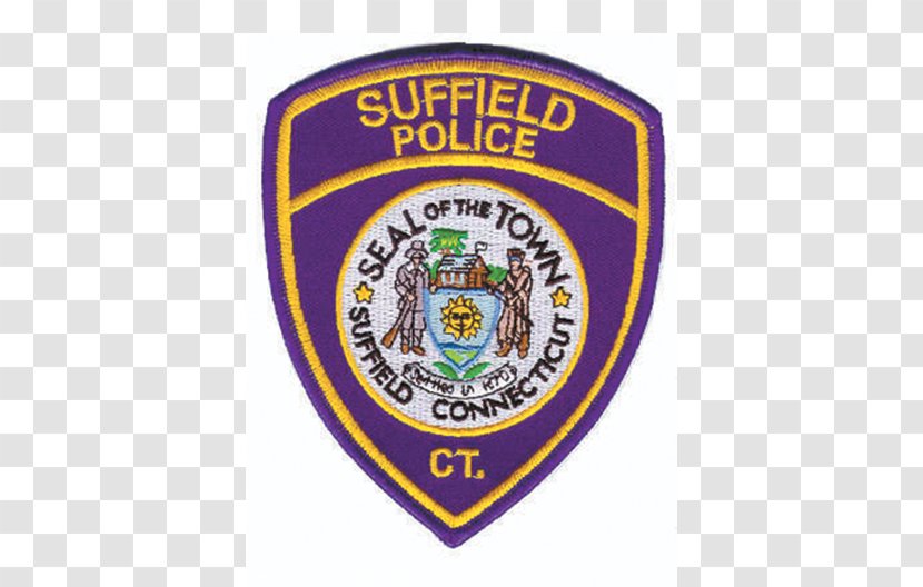 Town Of Suffield Police Department Abington Twp Arrest Badge Transparent PNG