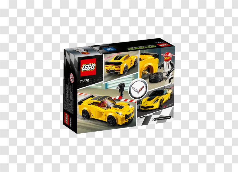 LEGO 75870 Speed Champions Chevrolet Corvette Z06 Audi Car - Play Vehicle - Lego Transparent PNG