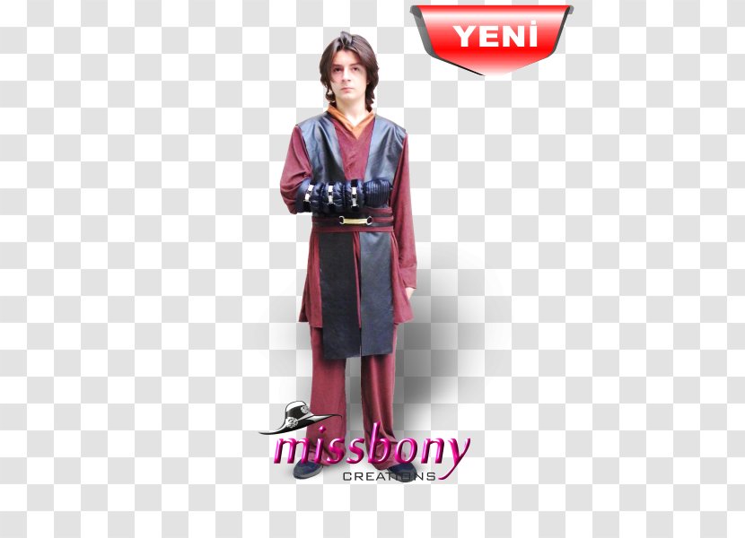 Anakin Skywalker Dress Costume Evening Gown Clothing - Robe Transparent PNG