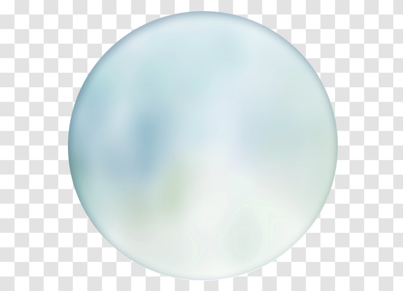 Lighting Circle Glass - Aqua - A Transparent PNG