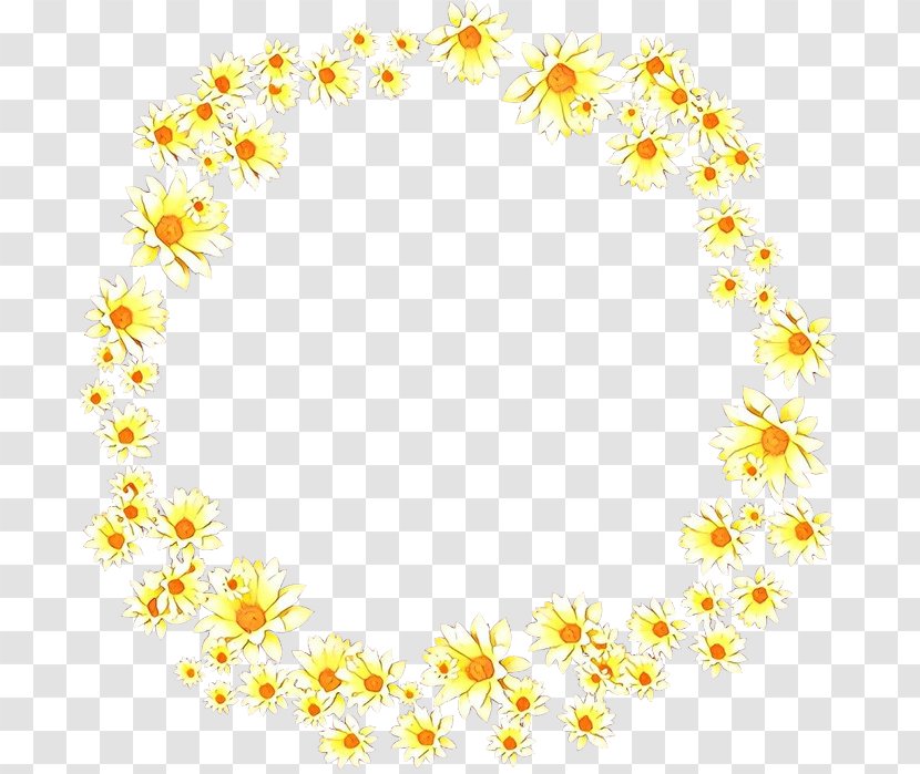 Yellow Flower Plant Lei Clip Art Transparent PNG