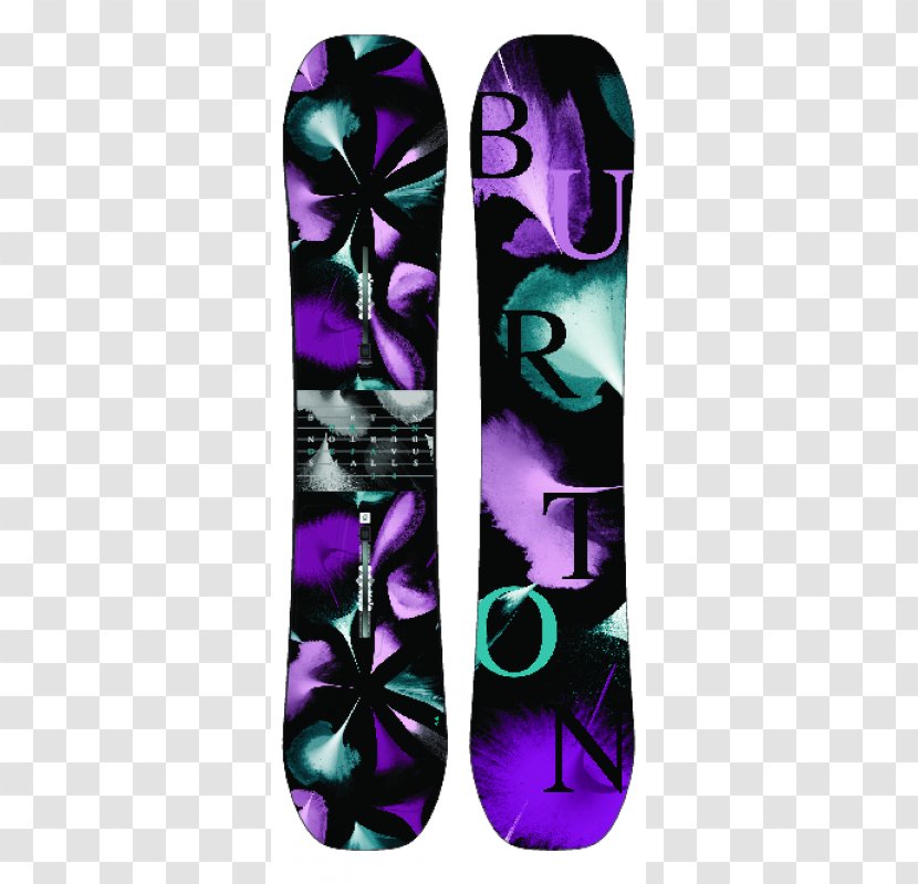 Burton Snowboards Snowboarding Feelgood Custom Smalls 2017 - Sports Equipment - Snowboard Transparent PNG