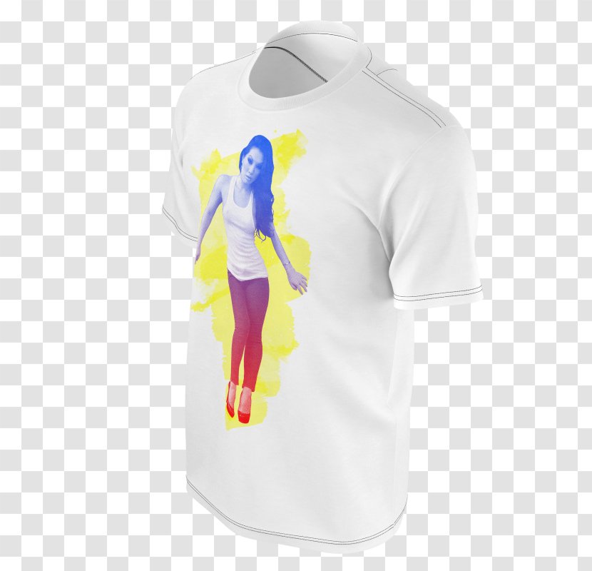 T-shirt Shoulder Sleeve Outerwear - Joint - Asa Akira Transparent PNG