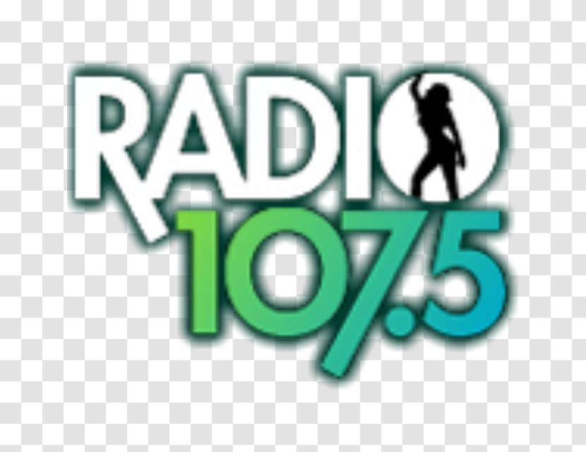 Logo Radio Station Brand Font - Green - FM Transparent PNG