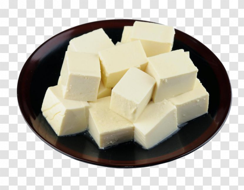 Tofu Soy Milk Douhua Food Soybean - Dish Transparent PNG