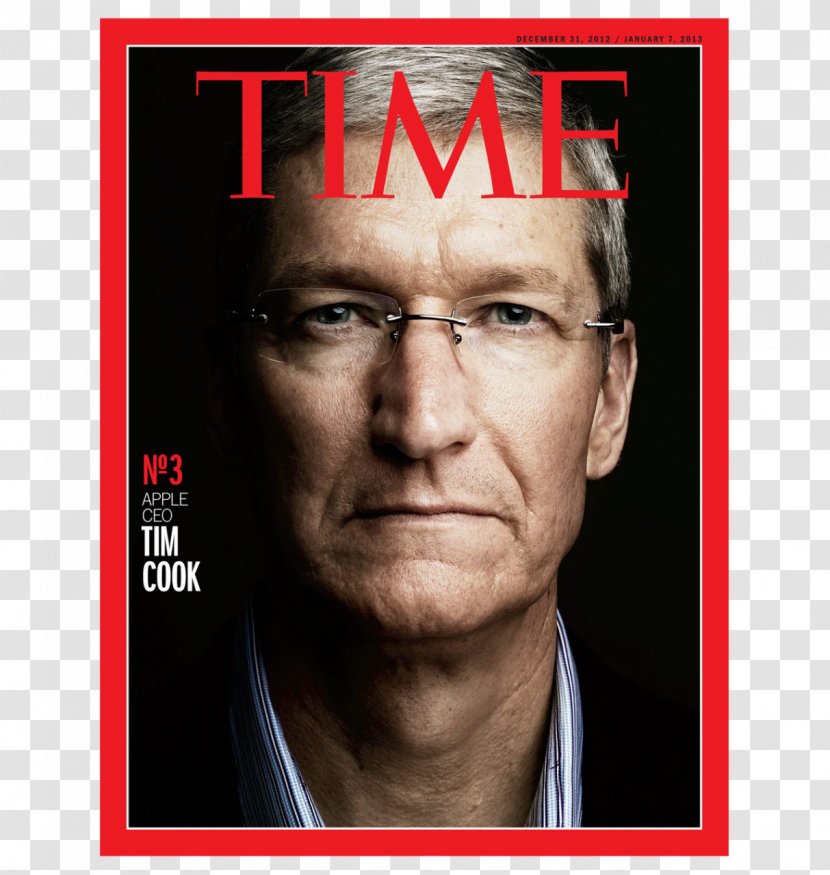 Barack Obama United States Time's Person Of The Year You - Tim Cook - Magazine Cover Transparent PNG