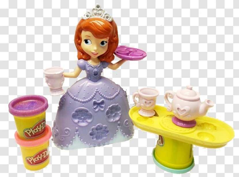Play-Doh Doll Plasticine Disney Princess Junior - Figurine Transparent PNG
