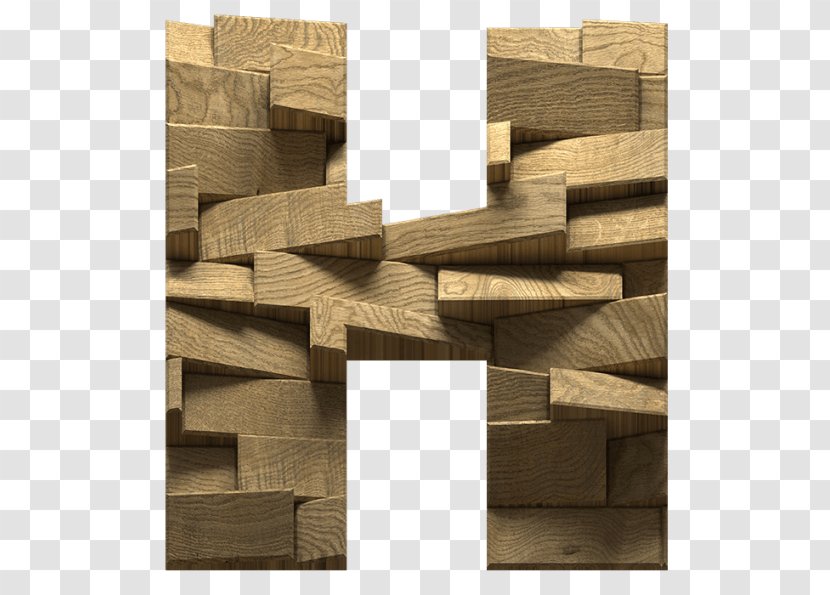 Jenga Game Plywood Toy Block Font - Abstract - Letter Blocks Transparent PNG