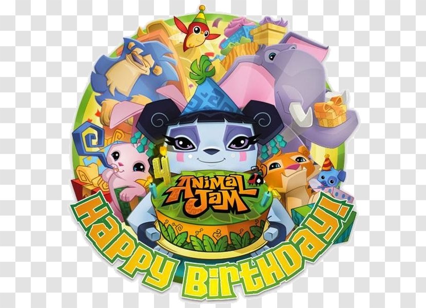 National Geographic Animal Jam Birthday Cake Torta Society Transparent PNG