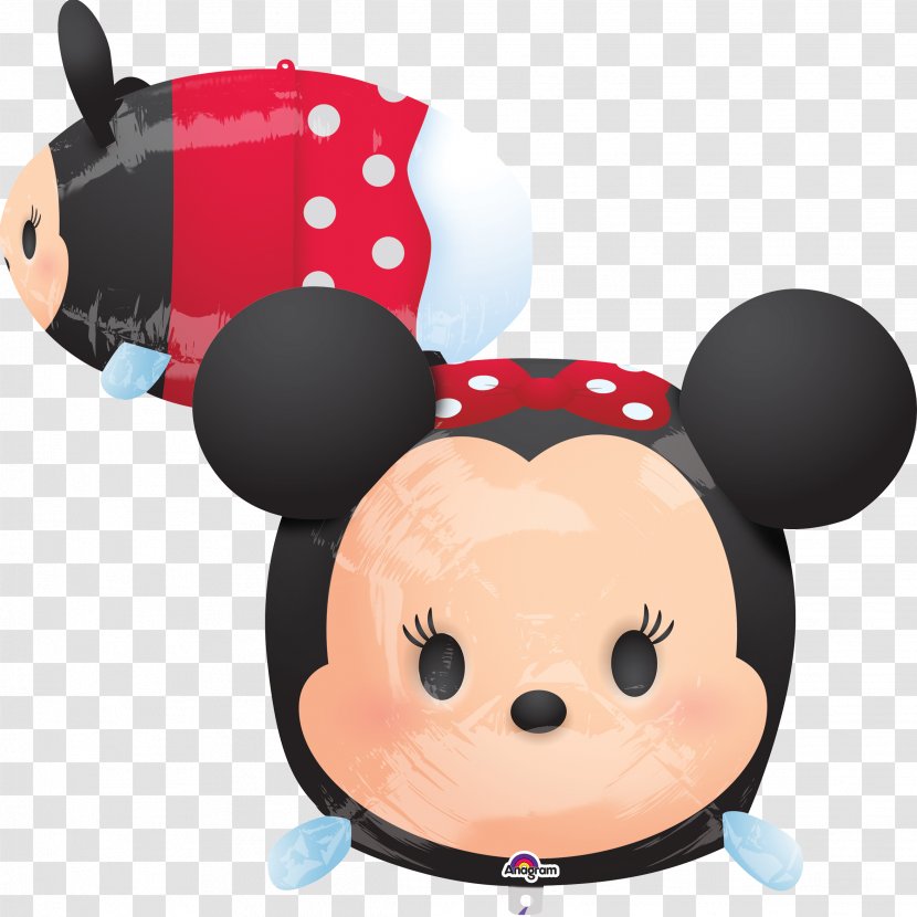 Disney Tsum Minnie Mouse Mylar Balloon Party Favor Transparent PNG
