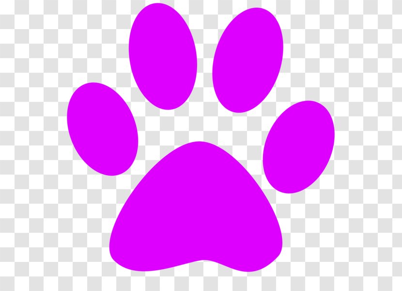 Puppy Clip Art Dog Paw Cat - Footprint Transparent PNG
