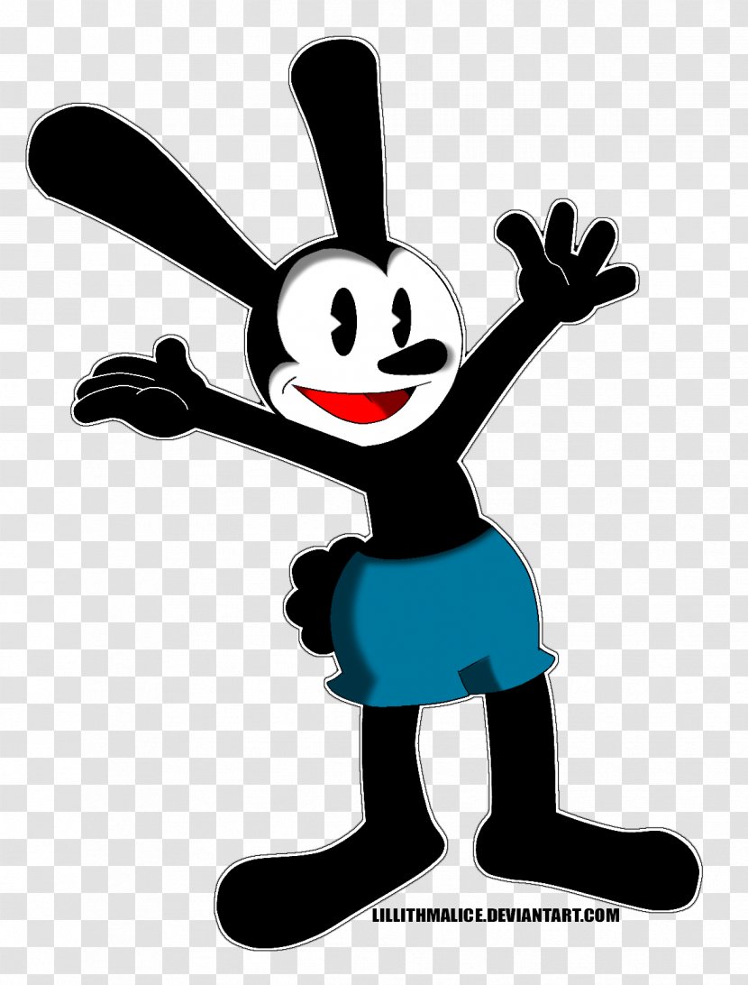 Animated Cartoon Line Clip Art - Smile - Oswald Rabbit Transparent PNG