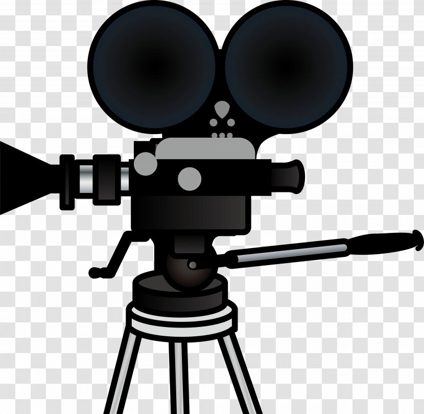 Photographic Film Movie Camera Vector Graphics Clip Art - Telescope - Old Transparent PNG