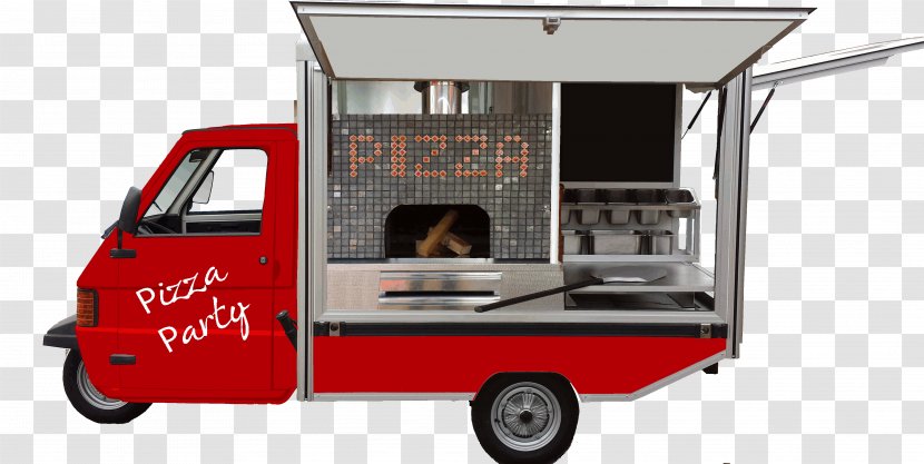 Piaggio Ape Pizza Street Food Oven - Pizzaria Transparent PNG
