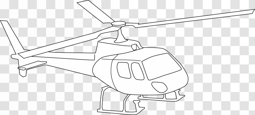 Helicopter Black Clip Art - Technology Transparent PNG