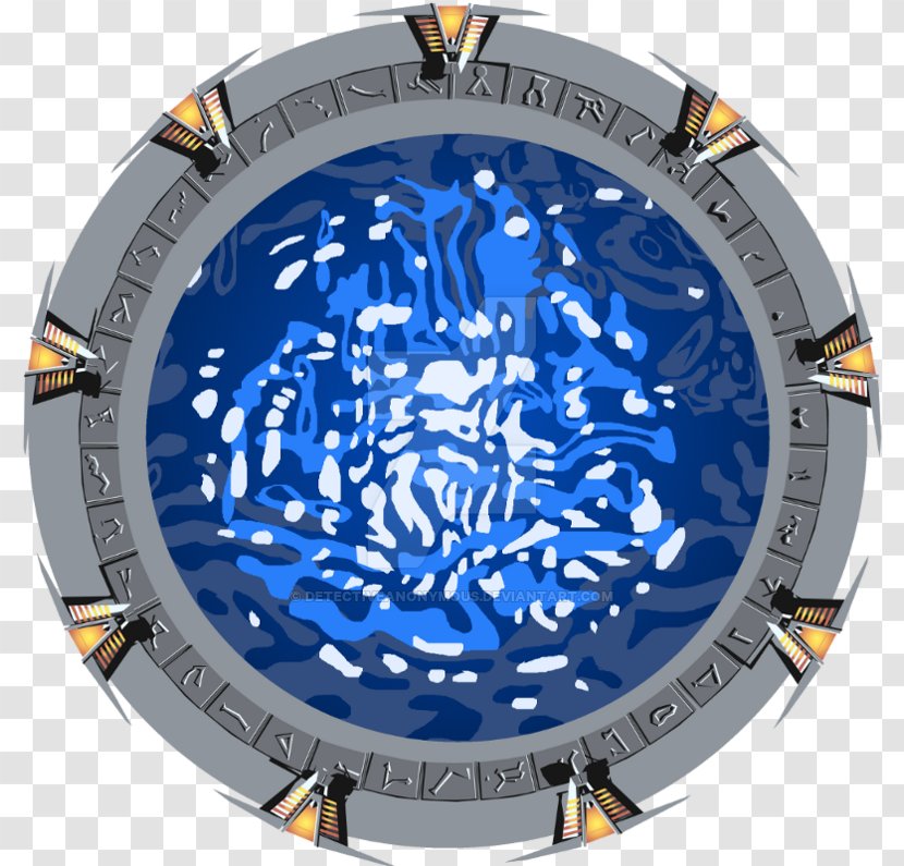 Stargate Digital Art - Universe - Science Fiction Quadrilateral Background Transparent PNG