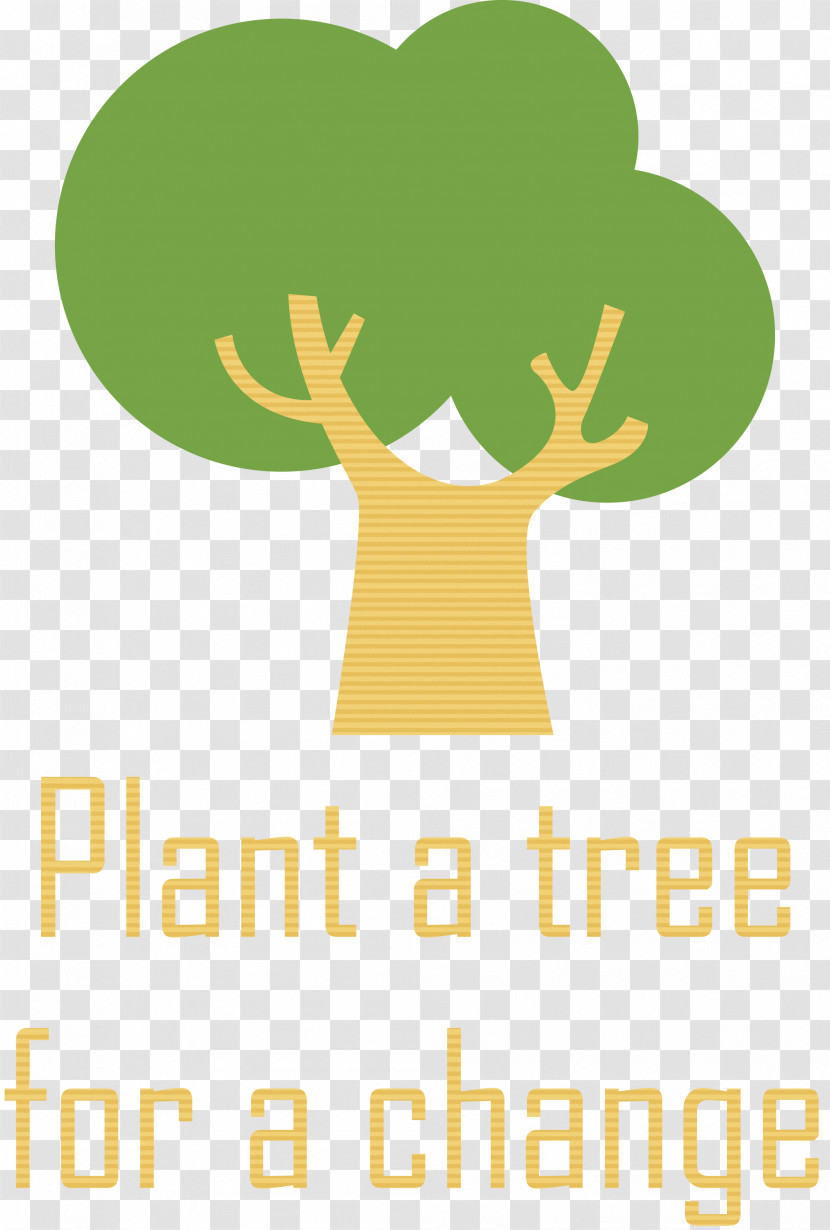 Plant A Tree For A Change Arbor Day Transparent PNG