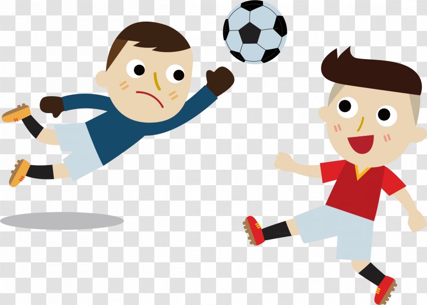 Football Cartoon Illustration - Sport - Child Penalty By Country Transparent PNG