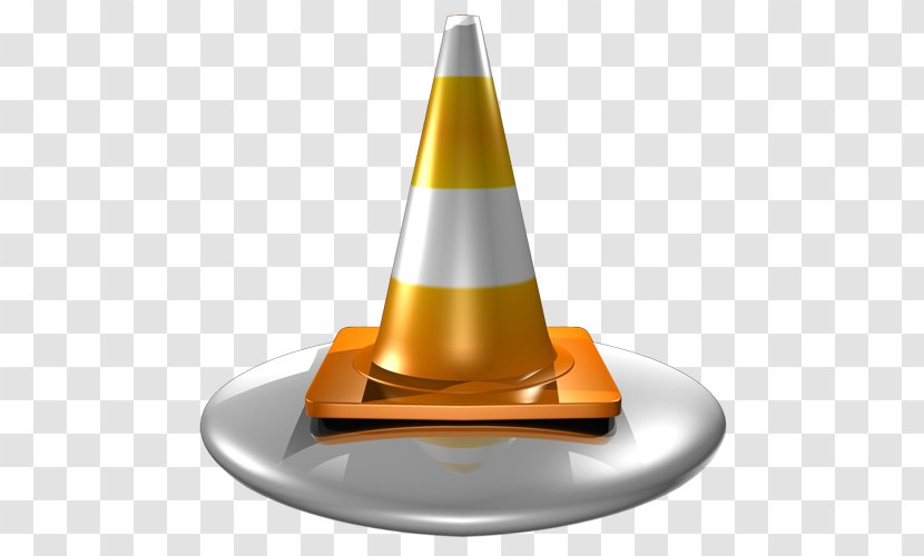 VLC Media Player Computer Software Download - Cone Transparent PNG