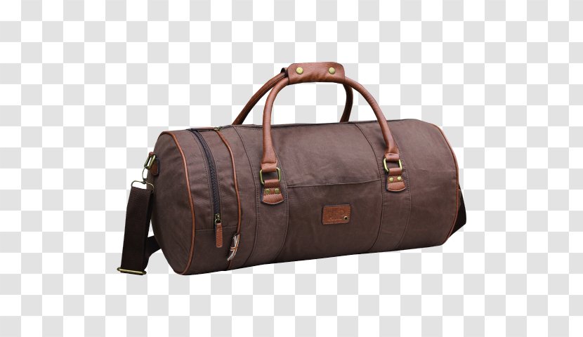 Leather Duffel Bags Handbag Travel - Canvas Bag Transparent PNG