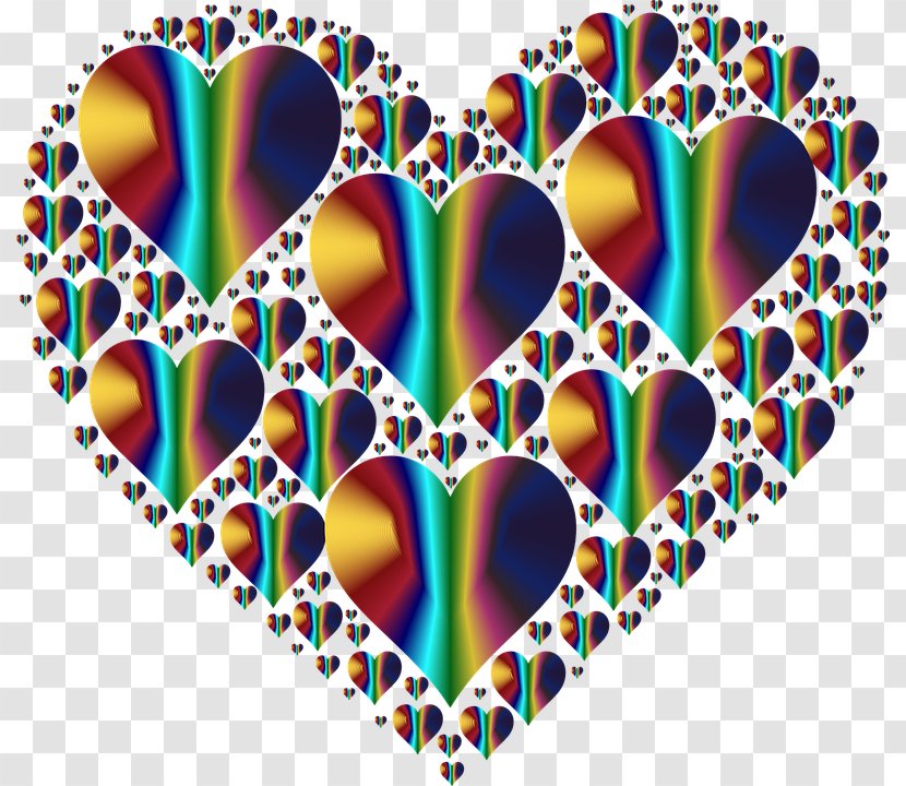 Heart Love Romance Clip Art - Symmetry Transparent PNG