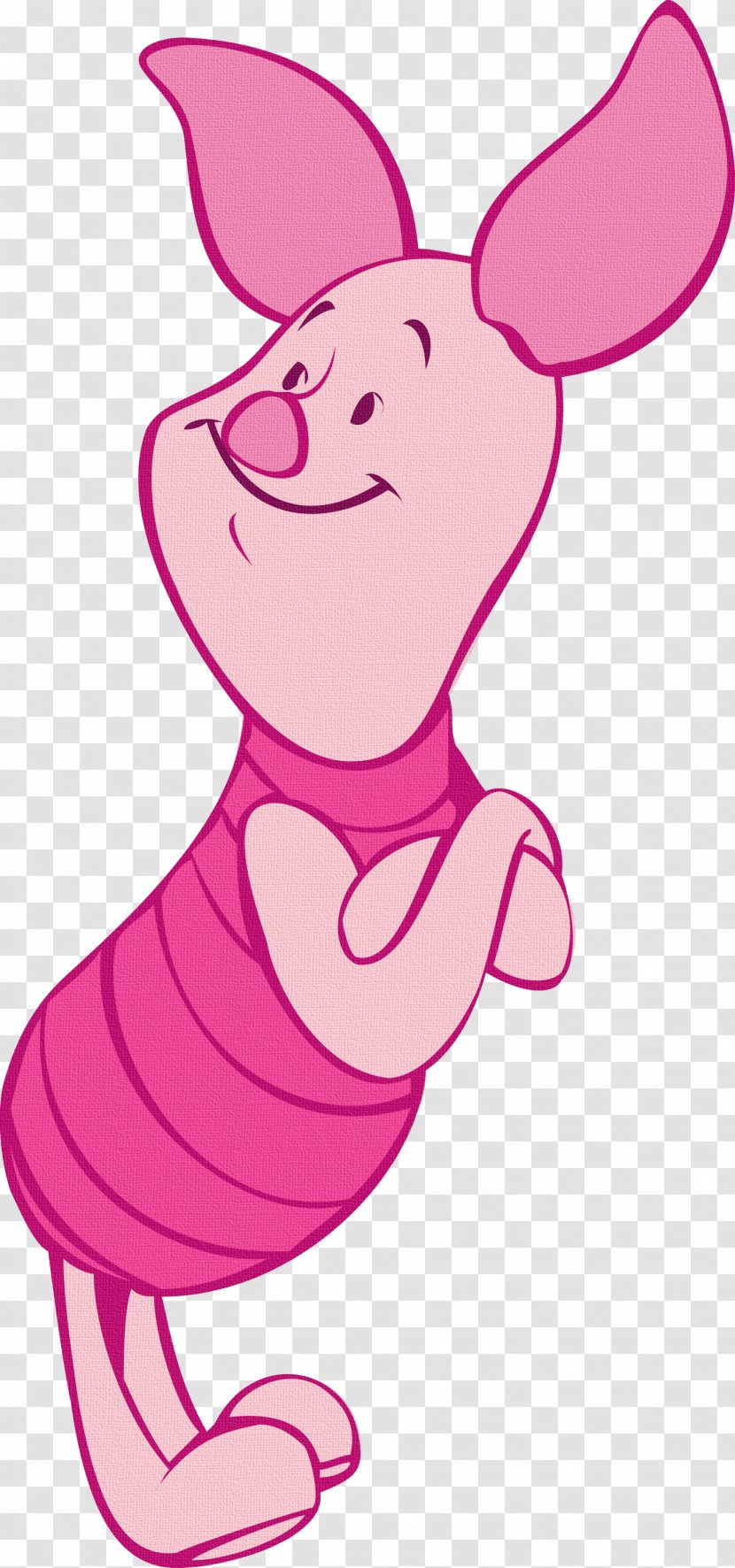 Piglet Winnie The Pooh Eeyore Christopher Robin - Pink Transparent PNG