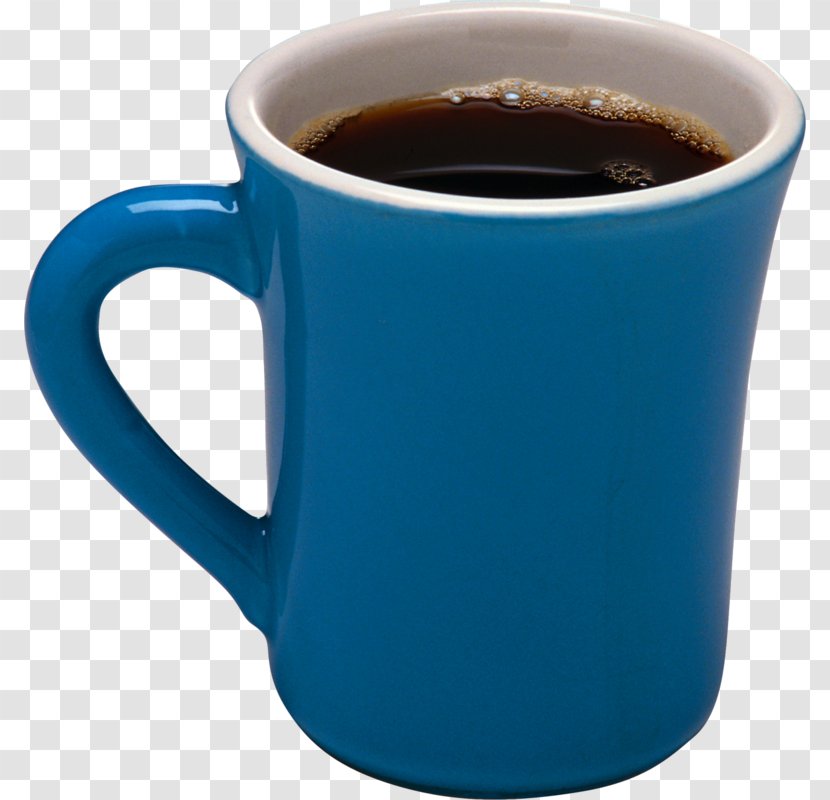 Coffee Cup Teacup Mug - Chalice - Blue Transparent PNG