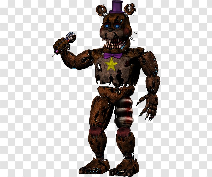 Five Nights At Freddys Action Figure - 3 - Animal Toy Transparent PNG