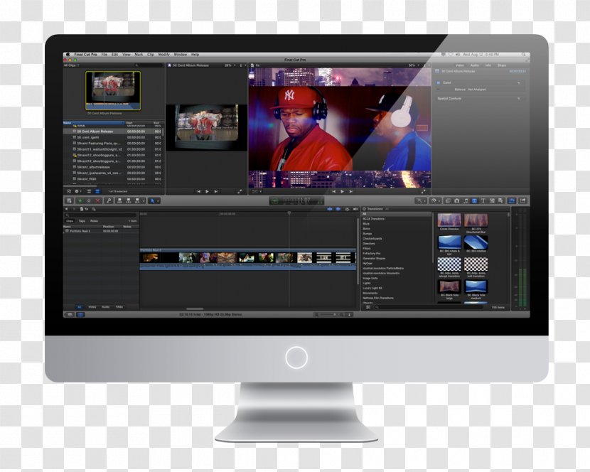 Computer Monitors Video Editing Production Recording - Display Device - Teknology Transparent PNG