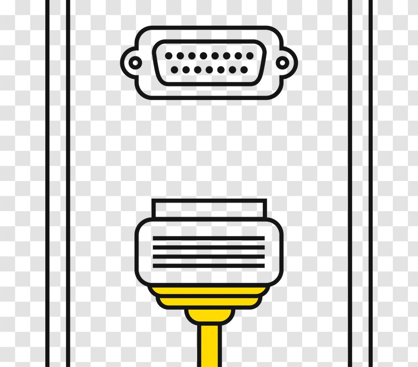AC Power Plugs And Sockets Network Socket Adobe Illustrator - Yellow - Plug The Printer Transparent PNG